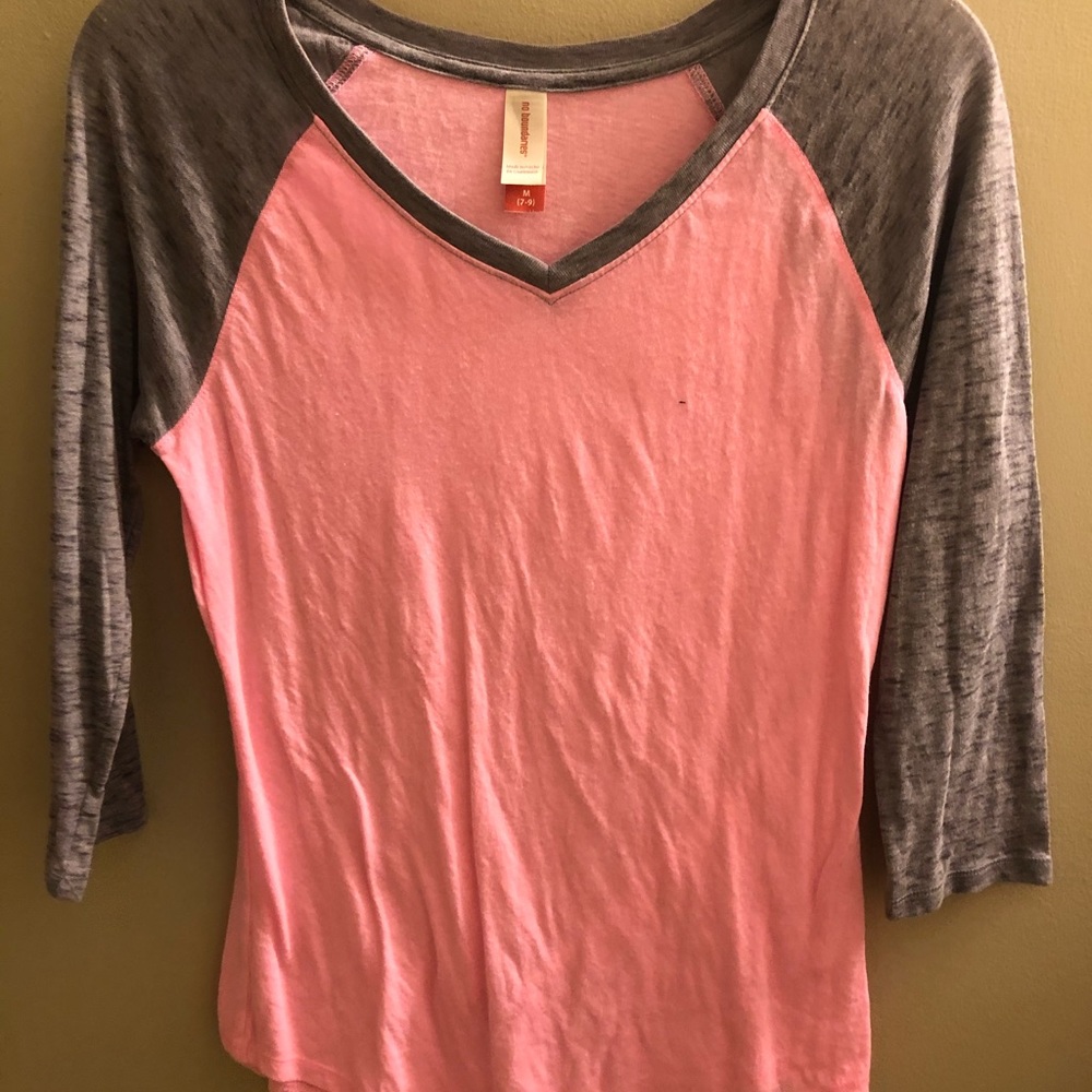 3/4 length sleeve tee